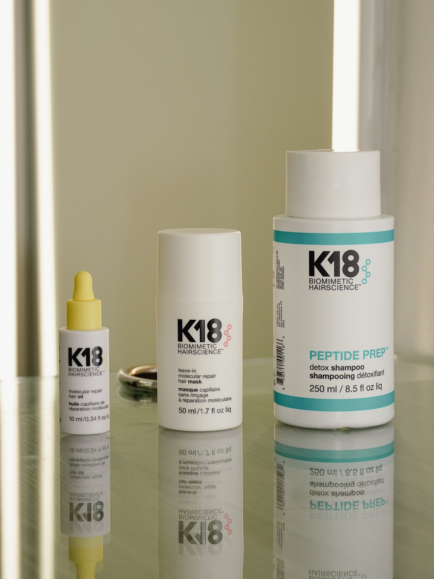 K18 Biomimetic Hairscience Next Level Hair Repair Kit